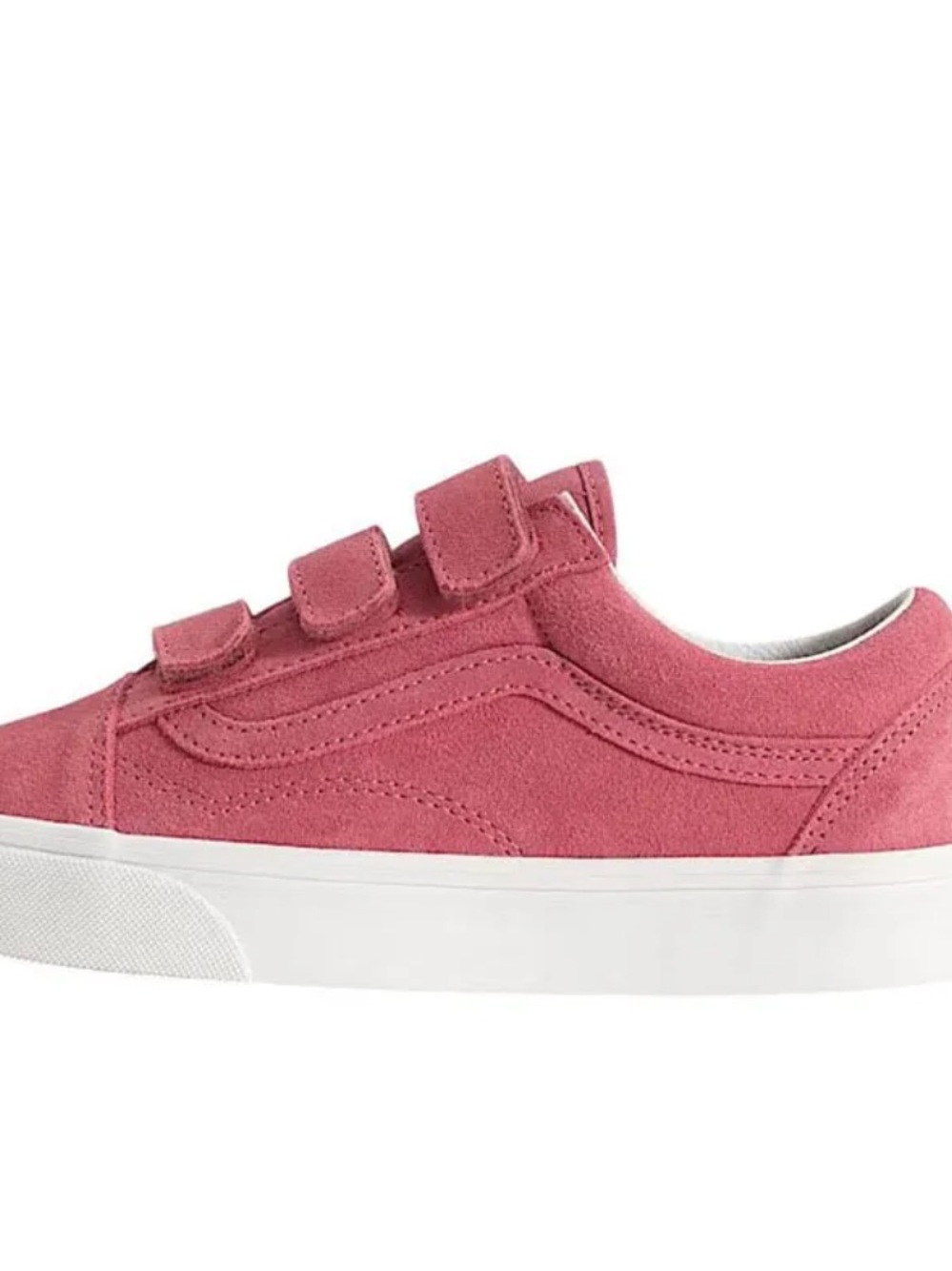 Vans Old Skool Shoes Mauvewood Velcro Closure Sz 8
